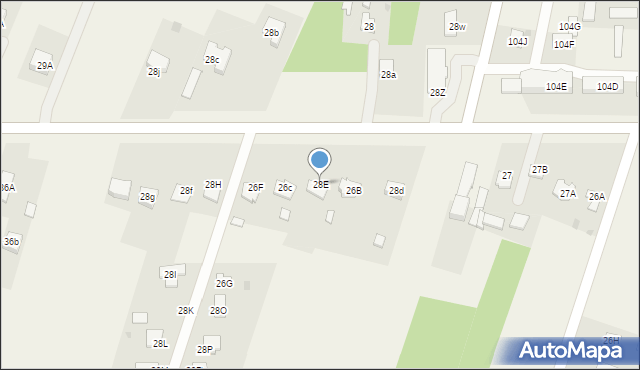 Skrobów-Kolonia, Skrobów-Kolonia, 28E, mapa Skrobów-Kolonia