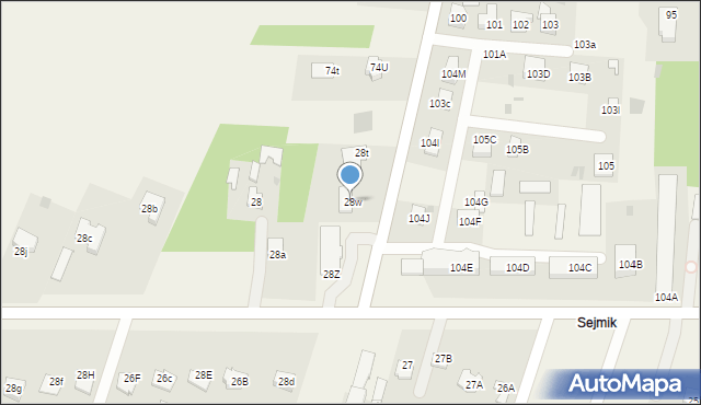 Skrobów-Kolonia, Skrobów-Kolonia, 28w, mapa Skrobów-Kolonia