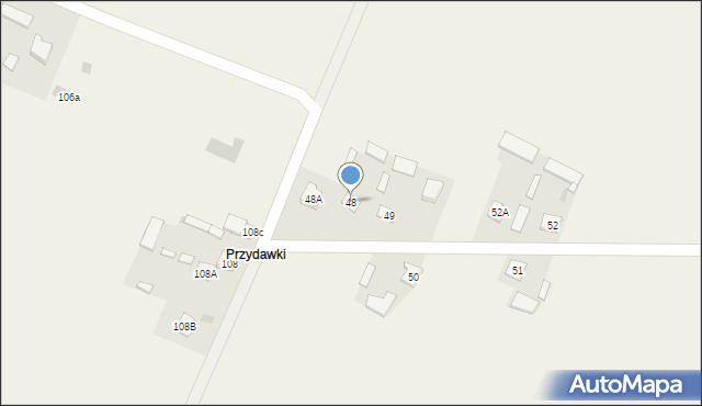 Skrobów-Kolonia, Skrobów-Kolonia, 48, mapa Skrobów-Kolonia