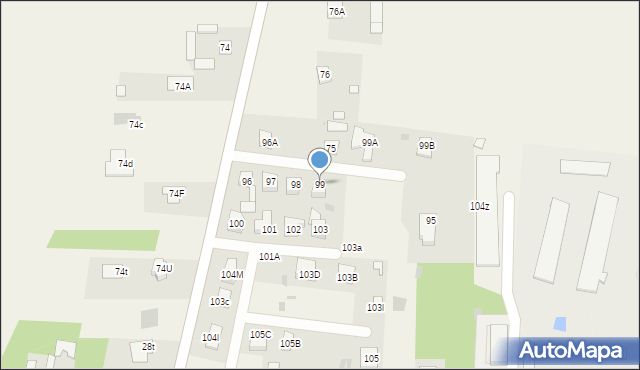 Skrobów-Kolonia, Skrobów-Kolonia, 99, mapa Skrobów-Kolonia