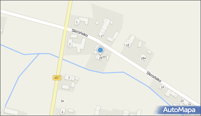 Skrońsko, Skrońsko, 16, mapa Skrońsko