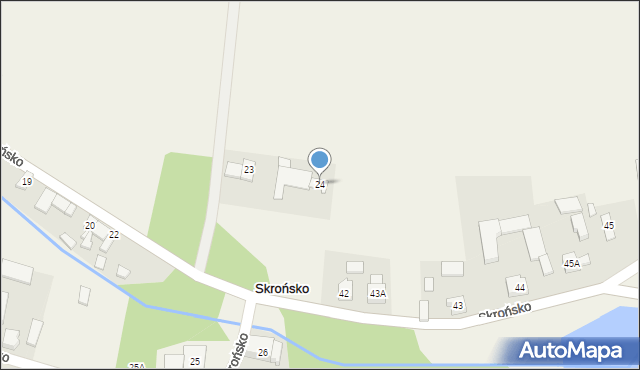 Skrońsko, Skrońsko, 24, mapa Skrońsko