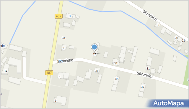 Skrońsko, Skrońsko, 27, mapa Skrońsko