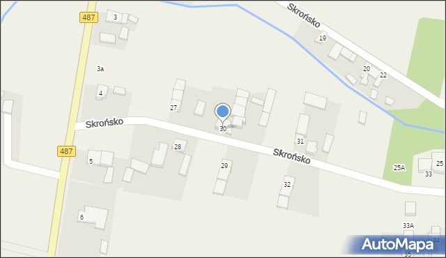 Skrońsko, Skrońsko, 30, mapa Skrońsko