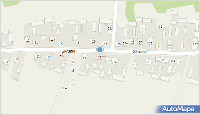 Skrudki, Skrudki, 21, mapa Skrudki