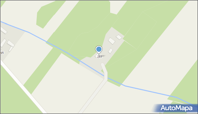 Skrzeszew, Skrzeszew, 193, mapa Skrzeszew