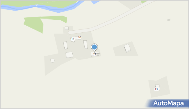 Skrzeszewo, Skrzeszewo, 13, mapa Skrzeszewo