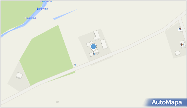 Skrzeszewo, Skrzeszewo, 8, mapa Skrzeszewo