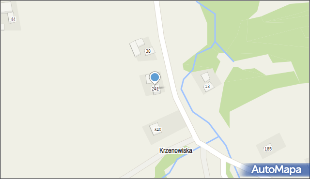 Skrzydlna, Skrzydlna, 241, mapa Skrzydlna