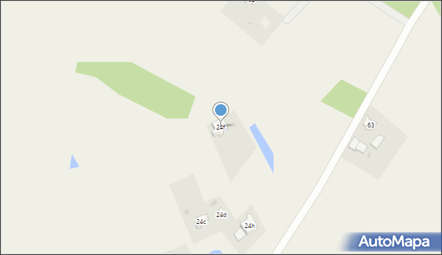 Skrzydłowo, Skrzydłowo, 24f, mapa Skrzydłowo