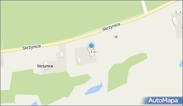 Skrzynica, Skrzynica, 7, mapa Skrzynica