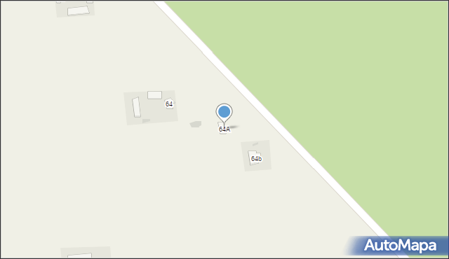 Skrzynice Drugie, Skrzynice Drugie, 64A, mapa Skrzynice Drugie
