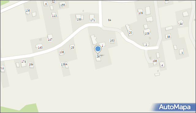 Skrzynka, Skrzynka, 1a, mapa Skrzynka