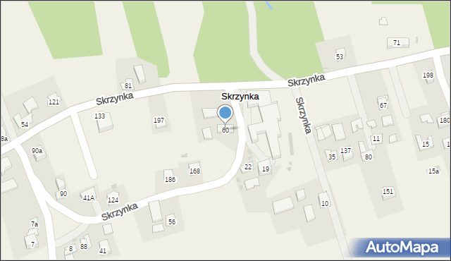 Skrzynka, Skrzynka, 60, mapa Skrzynka