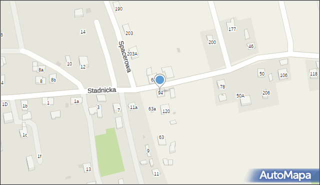 Skrzynka, Skrzynka, 94, mapa Skrzynka