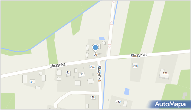 Skrzynka, Skrzynka, 29, mapa Skrzynka