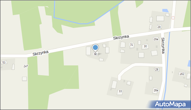 Skrzynka, Skrzynka, 32, mapa Skrzynka