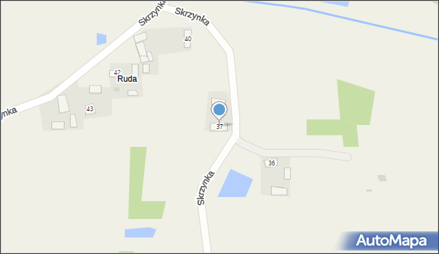 Skrzynka, Skrzynka, 37, mapa Skrzynka