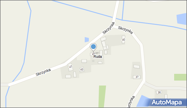 Skrzynka, Skrzynka, 42, mapa Skrzynka