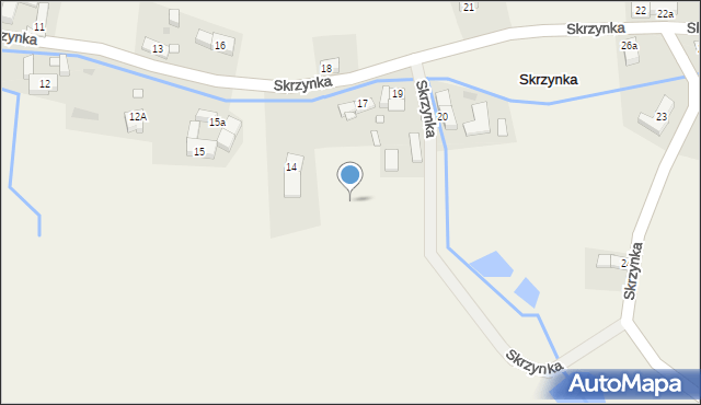 Skrzynka, Skrzynka, 17, mapa Skrzynka