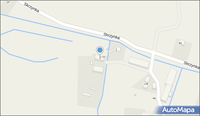 Skrzynka, Skrzynka, 2, mapa Skrzynka