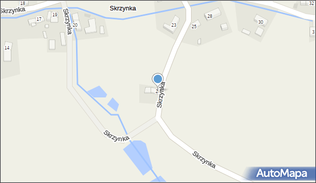 Skrzynka, Skrzynka, 24, mapa Skrzynka