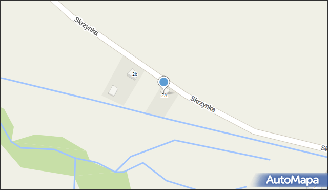 Skrzynka, Skrzynka, 2A, mapa Skrzynka