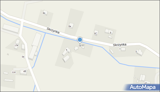 Skrzynka, Skrzynka, 6, mapa Skrzynka