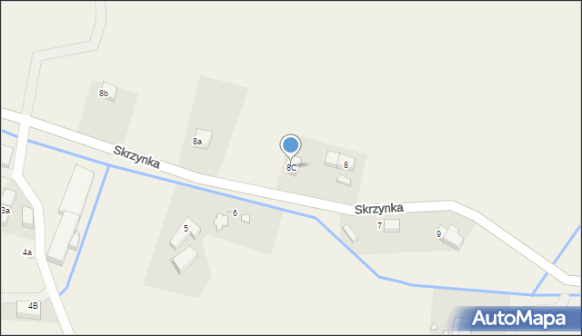 Skrzynka, Skrzynka, 8C, mapa Skrzynka