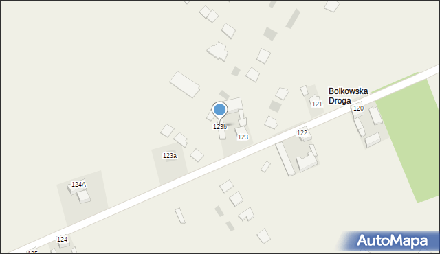 Skrzynno, Skrzynno, 123b, mapa Skrzynno