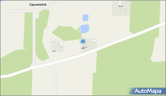 Skrzynno, Skrzynno, 183, mapa Skrzynno