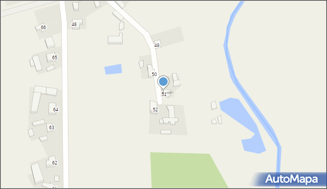 Skrzynno, Skrzynno, 51, mapa Skrzynno