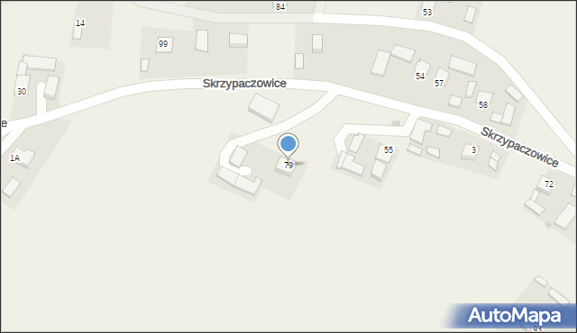 Skrzypaczowice, Skrzypaczowice, 79, mapa Skrzypaczowice