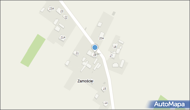 Skrzypiów, Skrzypiów, 19, mapa Skrzypiów