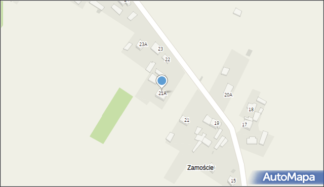 Skrzypiów, Skrzypiów, 21A, mapa Skrzypiów