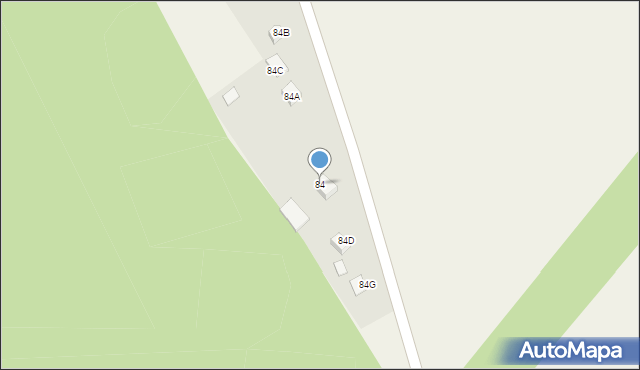 Skrzypiów, Skrzypiów, 84, mapa Skrzypiów