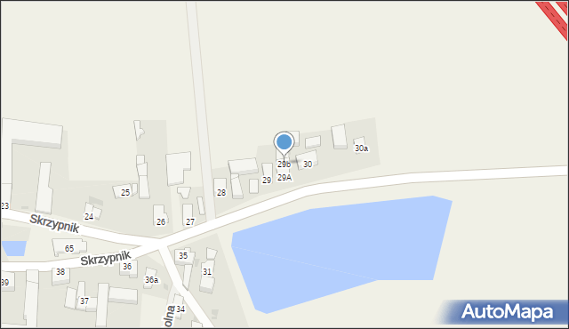 Skrzypnik, Skrzypnik, 29b, mapa Skrzypnik
