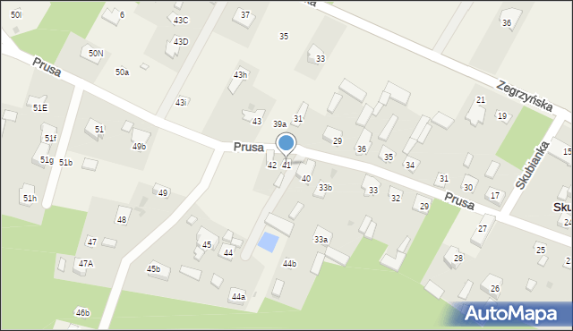 Skubianka, Skubianka, 41, mapa Skubianka