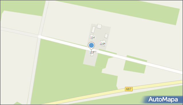 Skupowo, Skupowo, 113, mapa Skupowo