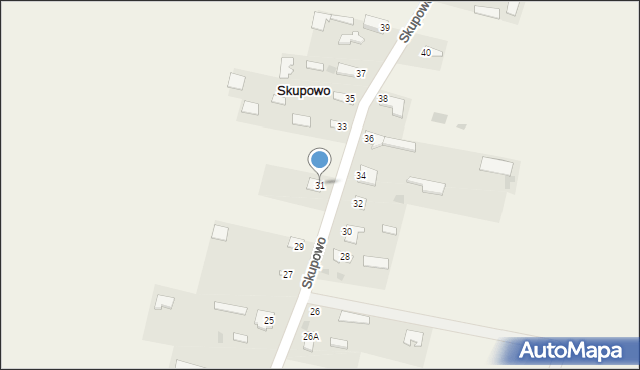 Skupowo, Skupowo, 31, mapa Skupowo