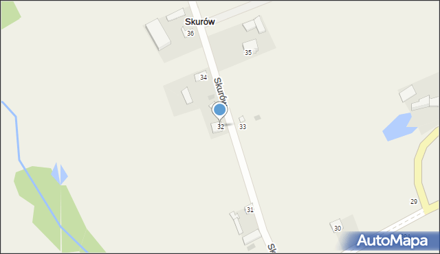 Skurów, Skurów, 32, mapa Skurów