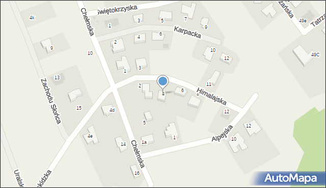 Skwierzynka, Skwierzynka, 47A, mapa Skwierzynka