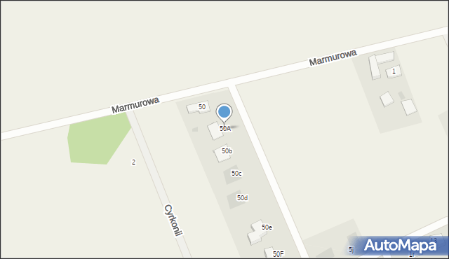 Skwierzynka, Skwierzynka, 50A, mapa Skwierzynka