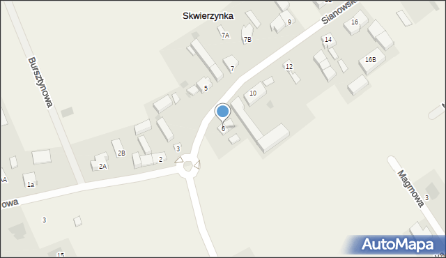 Skwierzynka, Skwierzynka, 6, mapa Skwierzynka