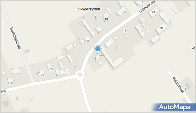 Skwierzynka, Skwierzynka, 8, mapa Skwierzynka