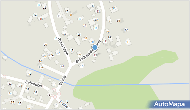 Sokółka, Skłodowskiej-Curie Marii, 13, mapa Sokółka