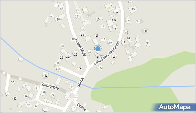 Sokółka, Skłodowskiej-Curie Marii, 24, mapa Sokółka