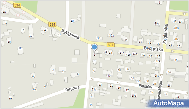 Solec Kujawski, Skargi Piotra, ks., 1, mapa Solec Kujawski