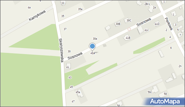 Sołtyków, Skaryszewska, 41a, mapa Sołtyków