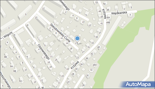 Stalowa Wola, Skłodowskiej-Curie Marii, 19, mapa Stalowa Wola